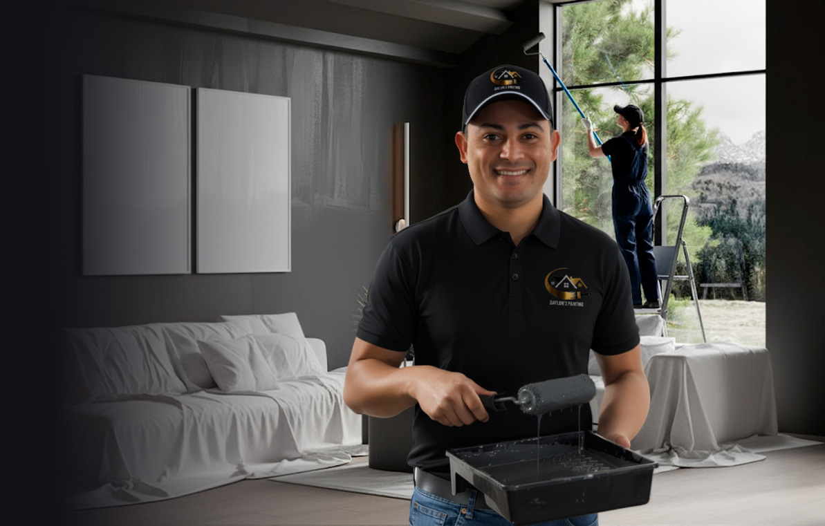 Professional interior painting banner