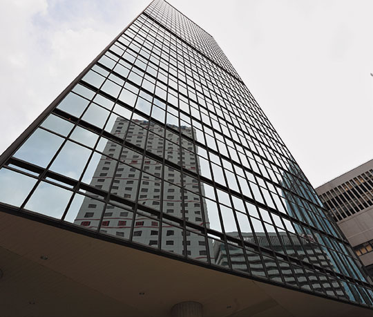 Before and after interior painting work